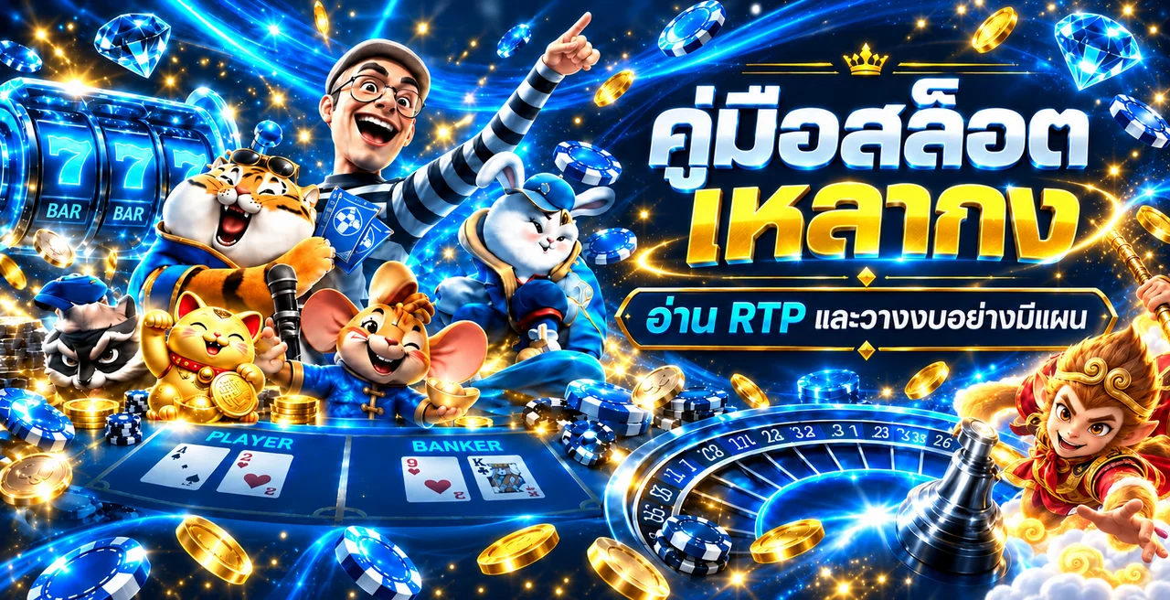 เหลากง คู่มือสล็อต | อ่าน RTP และวางงบมือใหม่
