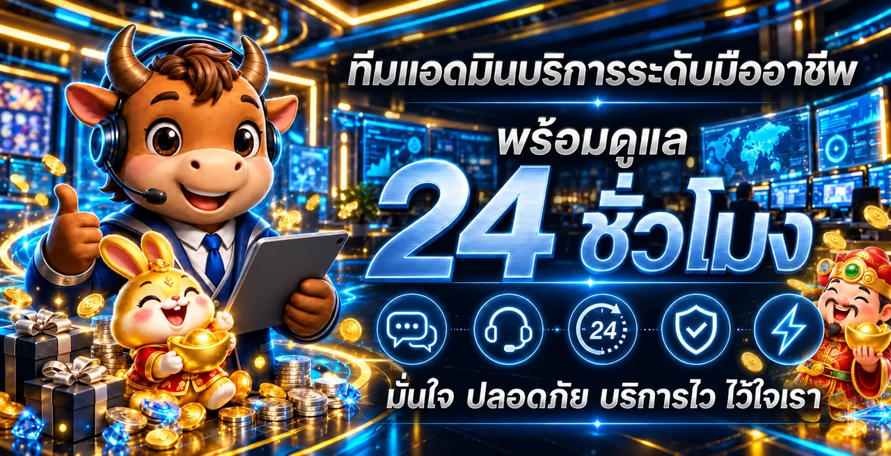 ทีมบริการเหลากง สล็อต พร้อมช่วยดูข้อมูลเกมตลอดวัน
